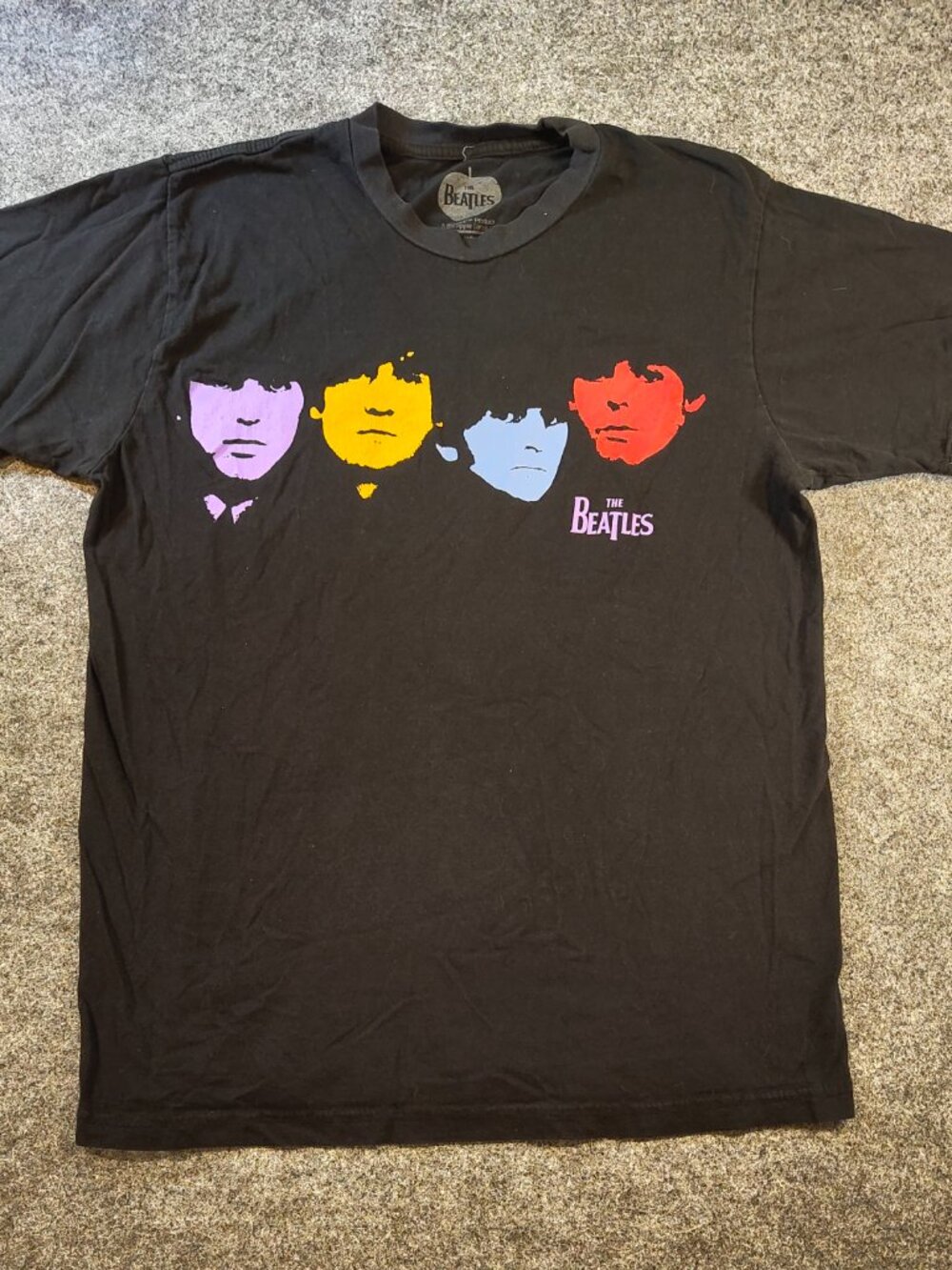 The Beatles Pop Art Graphic Tee | Men’s Medium | 2009 Apple Corps